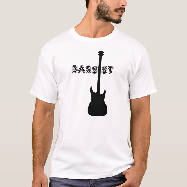 Bassist Silhouette T-Shirt (Front)