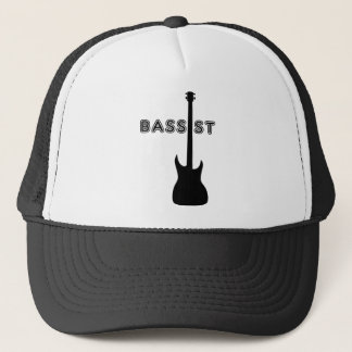 Bassist Silhouette Trucker Hat