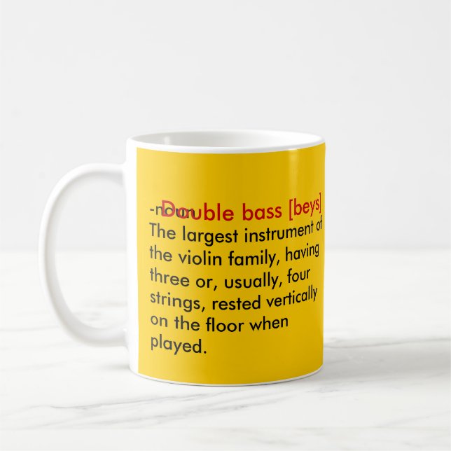 basslove coffee mug (Left)
