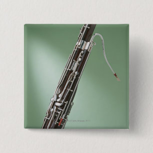 Bassoon 15 Cm Square Badge