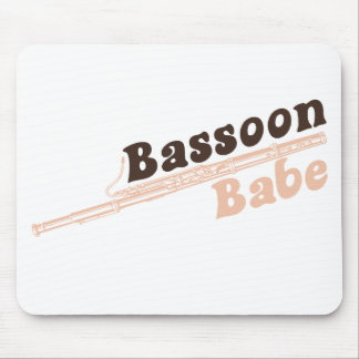 Bassoon Babe Mouse Pad