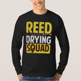 Bassoon Bassoonist Reed Drying Squad T-Shirt