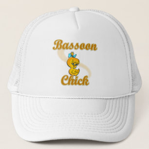 Bassoon Chick Trucker Hat