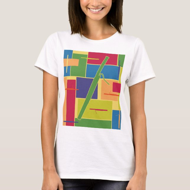 Bassoon Colorblocks Spaghetti Tank (Front)