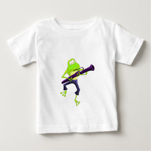 Bassoon Frog Baby T-Shirt