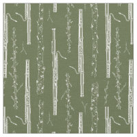 Bassoon Instrument Music Orchestra Band Green