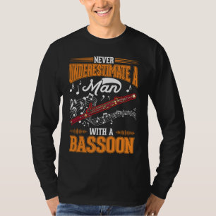 Bassoon Man Bassoon Player Bassoonist T-Shirt