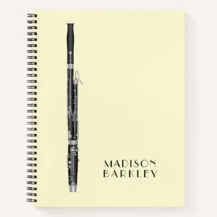 Bassoon Music Teacher Notebook