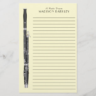 Bassoon Music Teacher Stationery