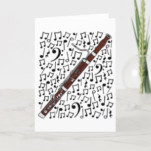 Bassoon Musical Notes Woodwind Music Teacher