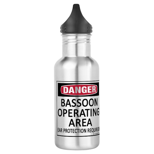 Bassoon Operating Area 532 Ml Water Bottle (Left)