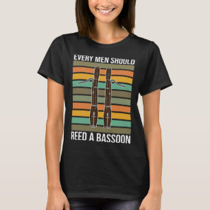 Bassoon Reed for Bassoonist and Bassoon Orchestra  T-Shirt