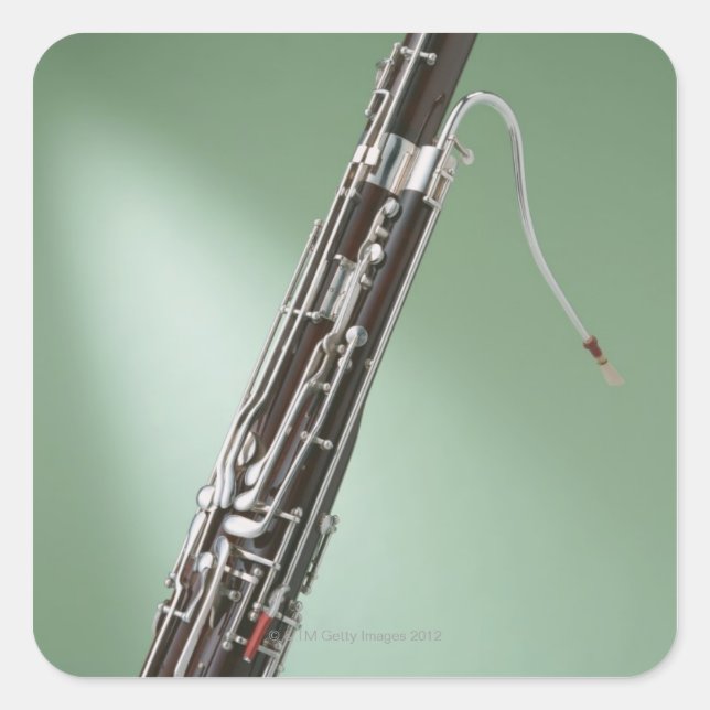 Bassoon Square Sticker (Front)