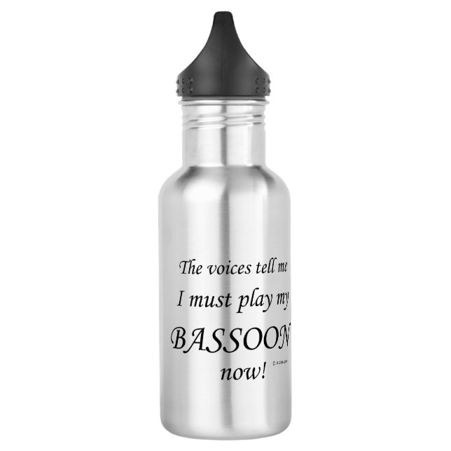 Bassoon Voices Say Must Play 532 Ml Water Bottle (Left)