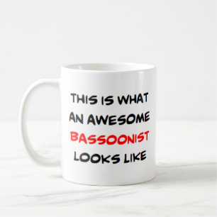 bassoonist, awesome coffee mug