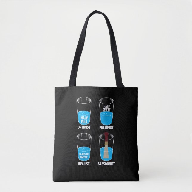 Bassoonist Water Orchestra Musician Bassoon Gift Tote Bag (Front)