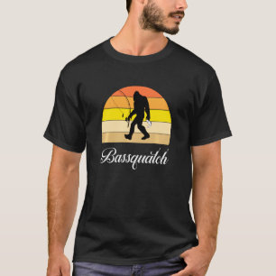Bassquatch Funny Bass Fishing Lover Sasquatch Gag T-Shirt