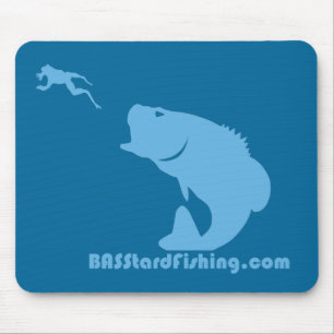 BASStard Fishing Mousepad