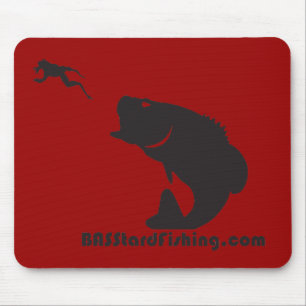 BASStard Fishing Mousepad