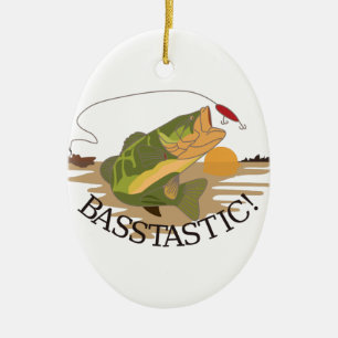 Basstastic! Ceramic Tree Decoration
