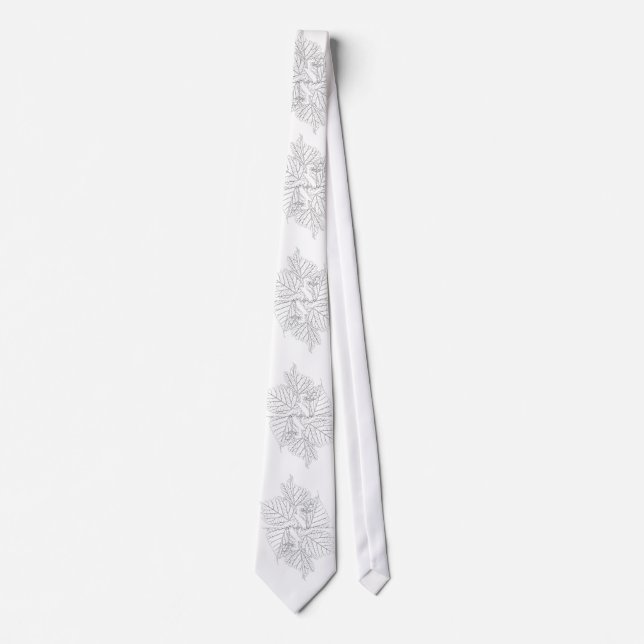 Basswood Leaves Tie (Front)
