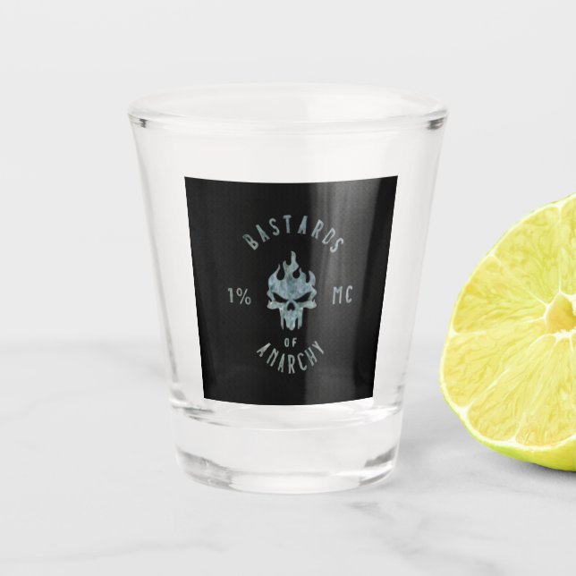 Bastards of Anarchy Shot Glass (Front)