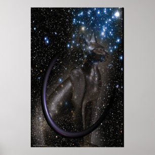 Bastet by Gregory Gallo Poster