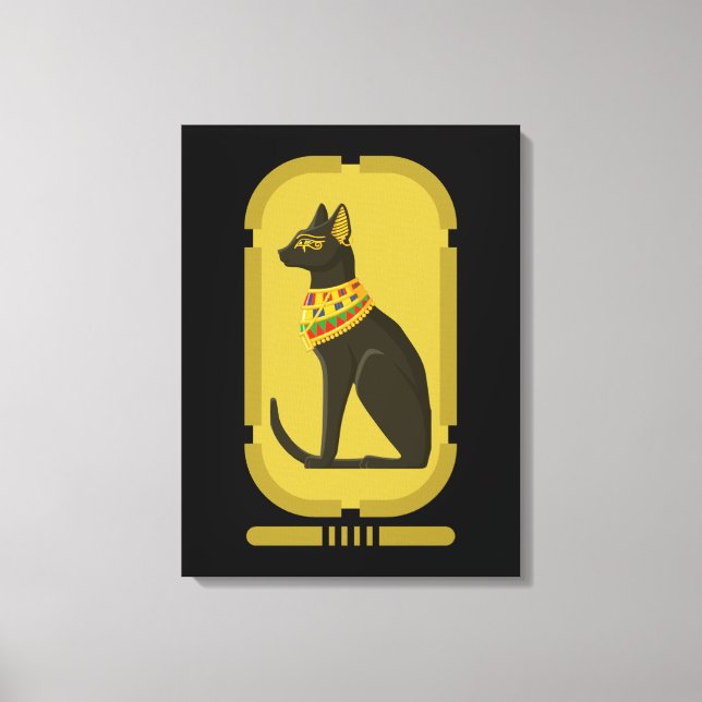 Bastet Canvas Print (Front)