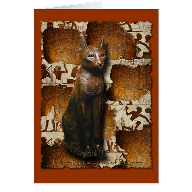 BASTET ~ Cat God of Ancient Egyptian Religion (Front)