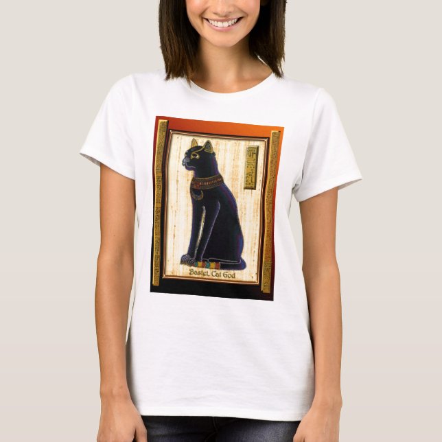 BASTET ~ Cat God T-shirt (Front)