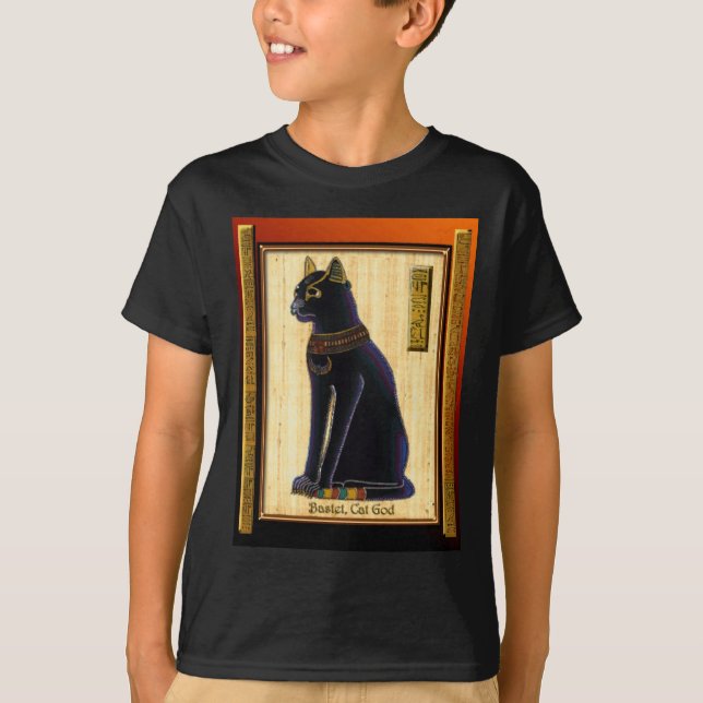 BASTET ~ Cat God T-shirt (Front)