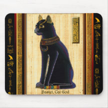 BASTET Egyptian Cat Mouse Pad