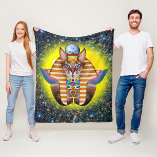 Bastet Fleece Blanket