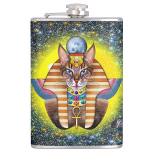 Bastet Hip Flask