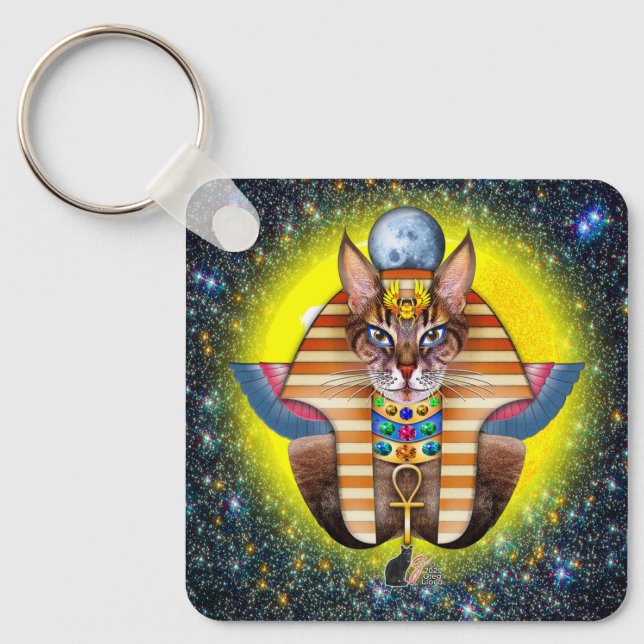 Bastet Keychain (Front)