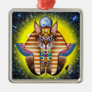 Bastet Metal Tree Decoration