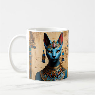 Bastet the ancient Egyptian God of Cats Coffee Mug