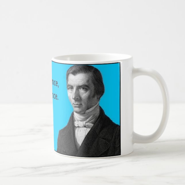 Bastiat quotation coffee mug (Right)