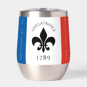 Bastille Day Fleur-de-Lis Tricolore France Flag