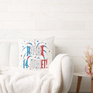 Bastille Day Joyeux 14 Juillet Cushion