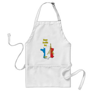 Bastille Day July 14 Standard Apron