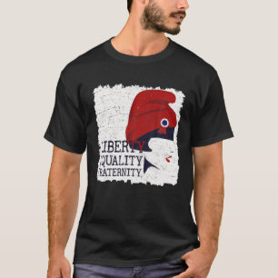 Bastille Day. Liberty, Equality, Fraternity Graphi T-Shirt