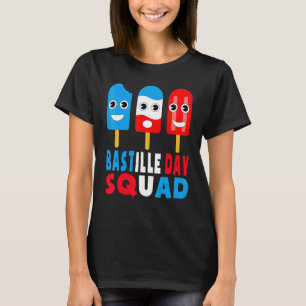 Bastille Day Squad Bonne Fte Nationale France Kids T-Shirt