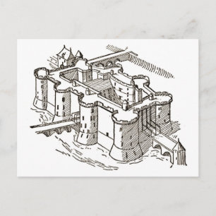 Bastille prisonParis Postcard