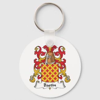 Bastin Family Crest Key Ring