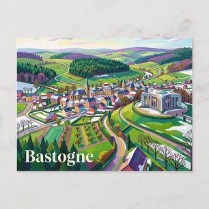 Bastogne Belgium Postcard