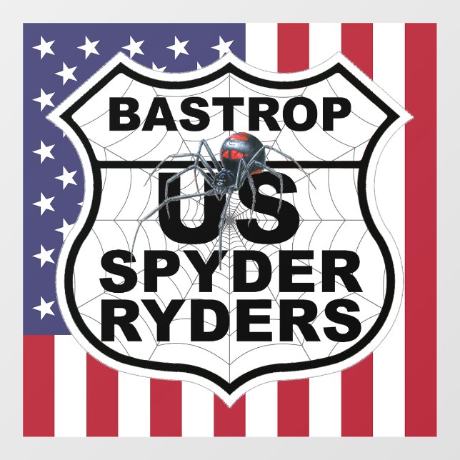 Bastrop Chapter - Decal Flag & Logo (Sheet)