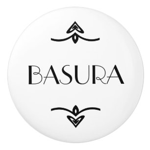 Basura Ceramic Knob