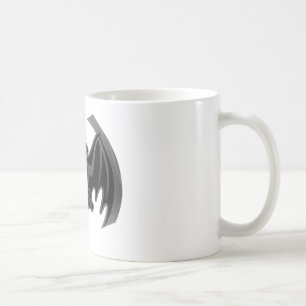 Bat Black Inv The MUSEUM Zazzle Gifts Coffee Mug