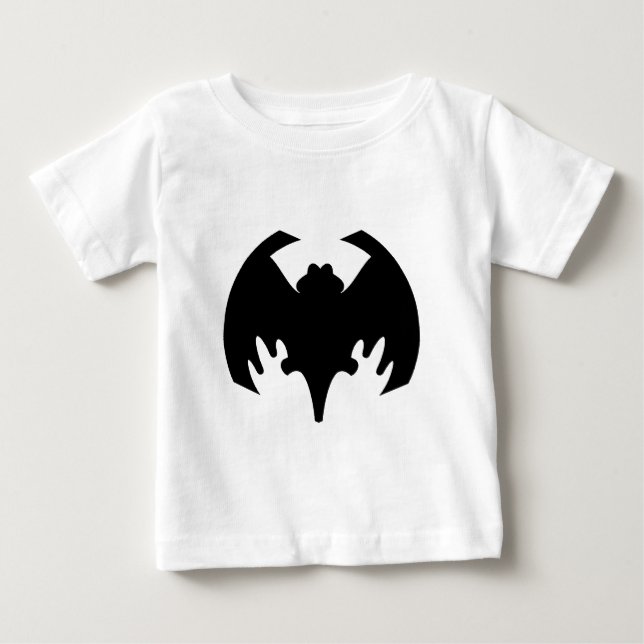 Bat Black The MUSEUM Zazzle Gifts Baby T-Shirt (Front)